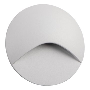 LED-porrasvalaisin EXIN LED/2,5W/230V 3000K IP65 pyöreä valkoinen