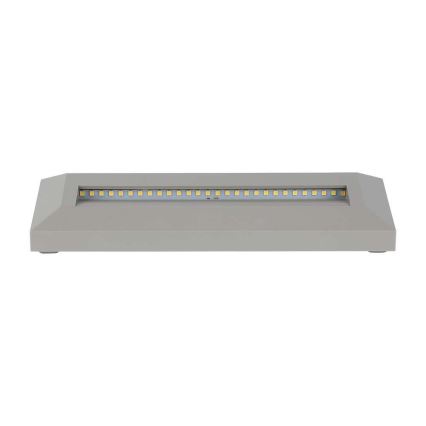 LED Portaikon ulkovalo LED/3W/230V IP65 3000K harmaa