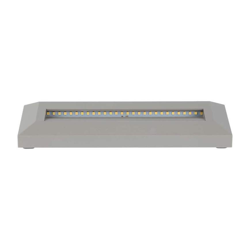 LED Portaikon ulkovalo LED/3W/230V IP65 3000K harmaa