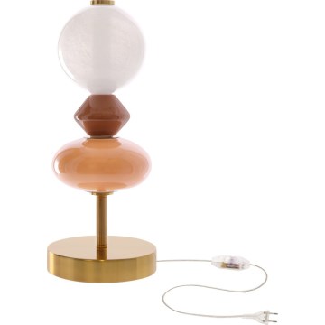 LED-pöytälamppu FLORES LED/10W/230V kulta/oranssi/ruskea