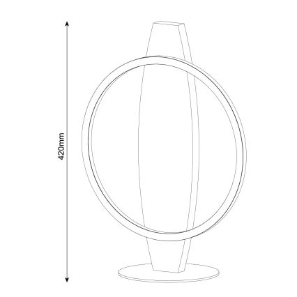 LED-pöytälamppu MELISA LED/10W/230V mänty