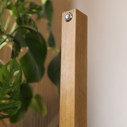 LED Pöytälamppu VERDE LED/10W/230V 3000K tammi/musta