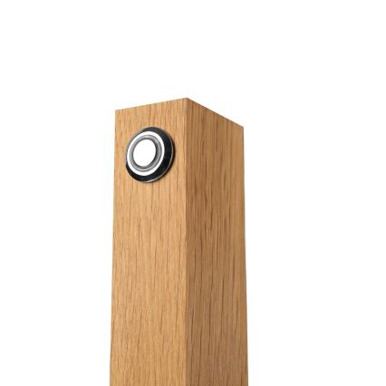 LED Pöytälamppu VERDE LED/10W/230V 3000K tammi/musta