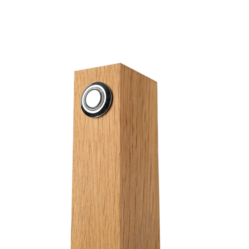 LED Pöytälamppu VERDE LED/10W/230V 3000K tammi/musta