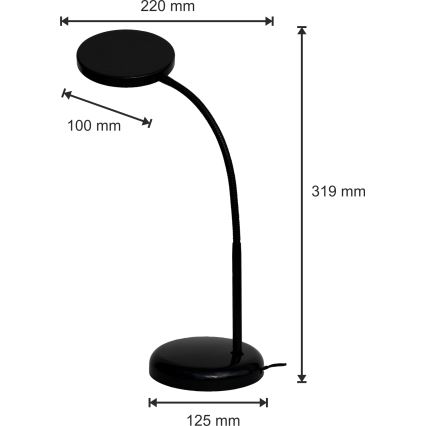 LED-pöytävalaisin ANITA LED/6W/230V