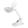 LED-pöytävalaisin suurennuslasilla LED/6W/230V valkoinen