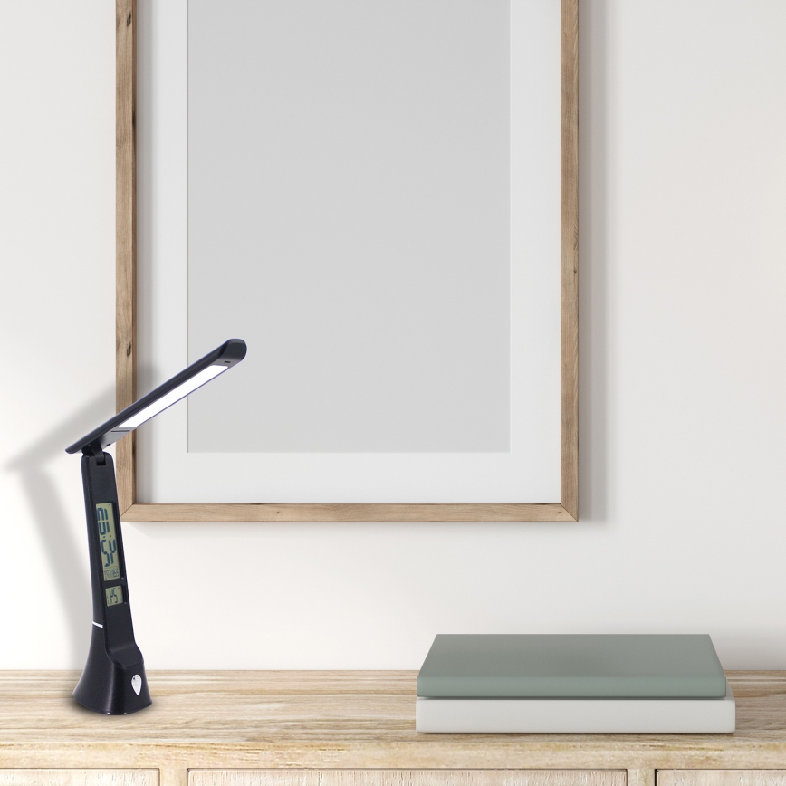 LED-pöytävalaisin TORI LED/5W/5V musta