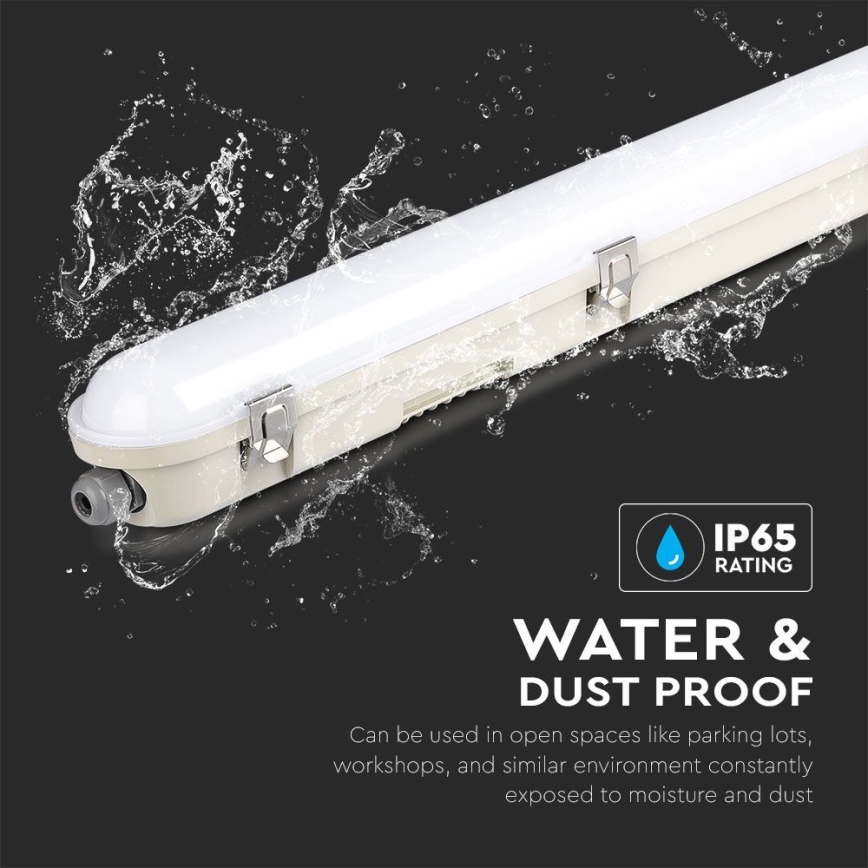 LED-putkityövalo hätämoduulilla EMERGENCY LED/36W/230V 6500K 120cm IP65