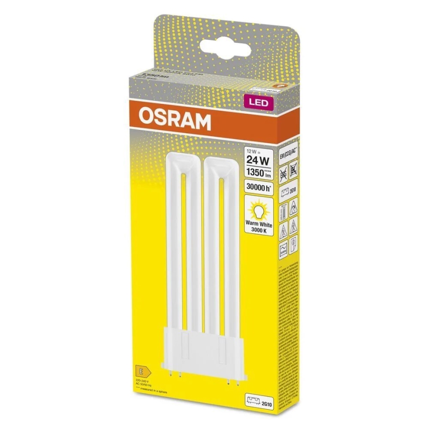 LED-putkivalo 2G10/12W/230V 3000K - Osram