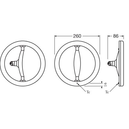 LED-putkivalo E27/14,5W/230V 2700K - Osram