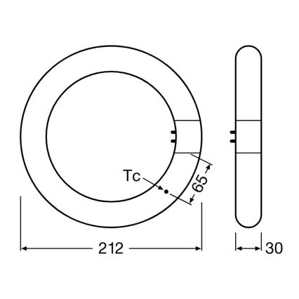 LED-putkivalo G10q/11W/230V 4000K - Osram