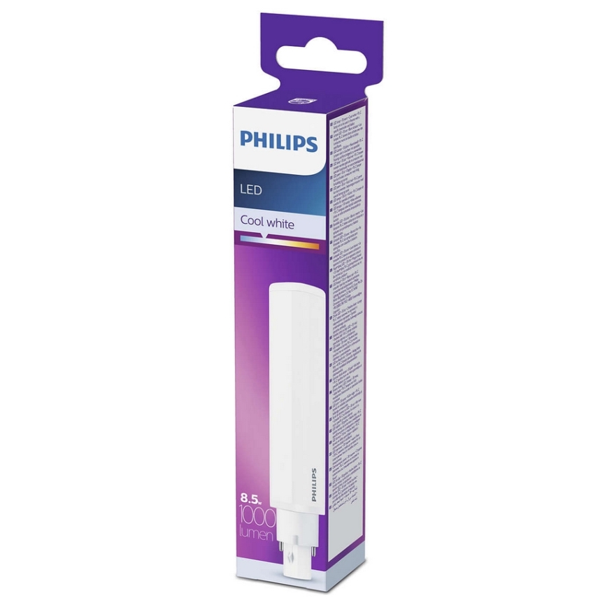 LED-putkivalo Philips G24D-3/8,5W/230V