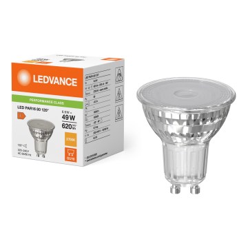 LED-reflektorilamppu PAR16 GU10/6,9W/230V 2700K 120° - Ledvance