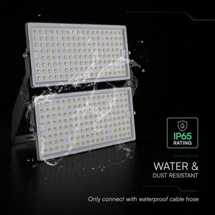 LED-reflektorivalaisin 500W/230V 6500K IP65 harmaa