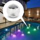 LED RGB aurinkokennolamppu uima-altaalle hämärätunnistimella LED/1,2V/600 mAh IP65