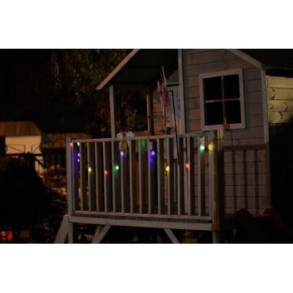 LED RGB aurinkokennovalo 20xLED/1,2V 300 mAh IP44
