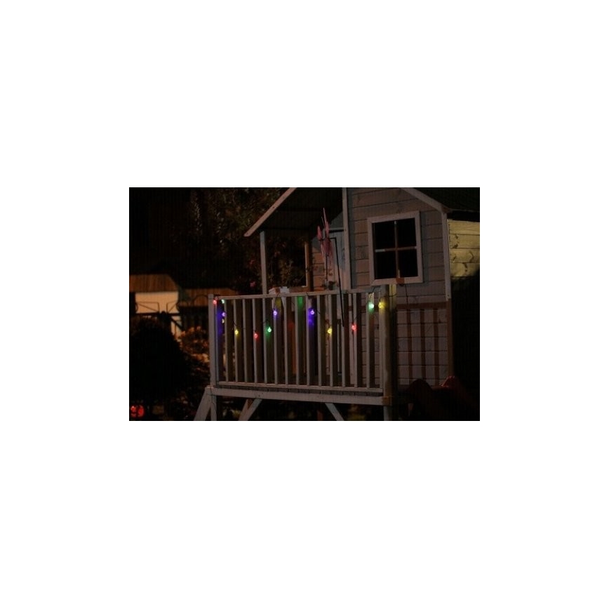 LED RGB aurinkokennovalo 20xLED/1,2V 300 mAh IP44