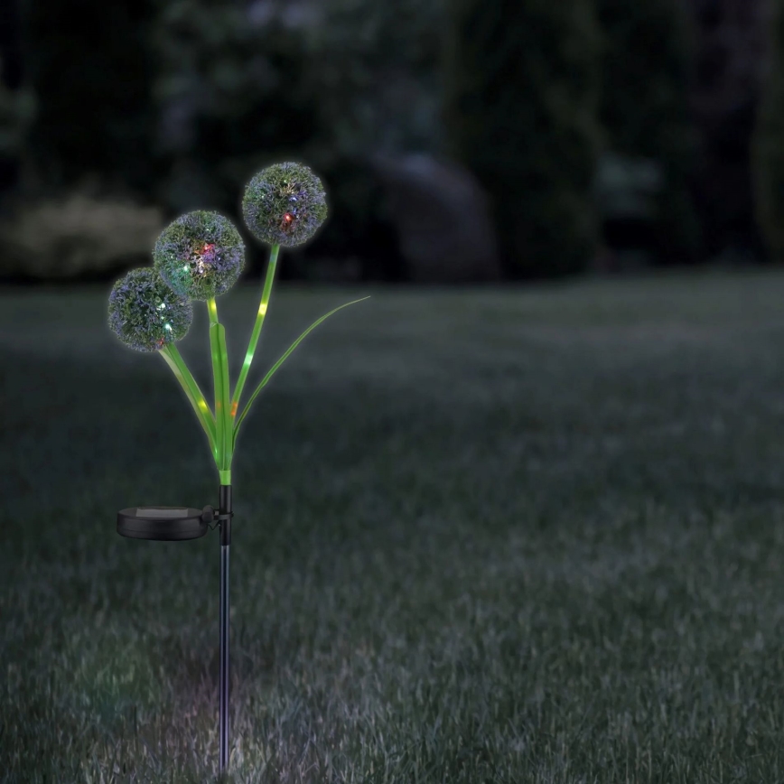 LED-RGB-aurinkovalo ALLIUM LED/1,2V 6500 600 mAh IP44 musta