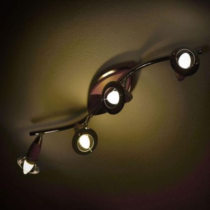 LED RGB himennettävä lamppu E14/3,5W/230V 6400K + kaukosäädin