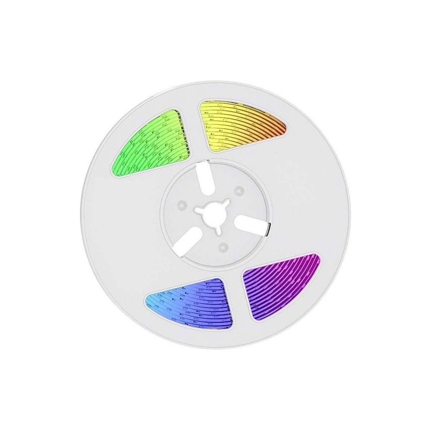 LED RGB Himmennettävä aurinko nauha LED/1,2W/3,7V IP67 5m + kauko-ohjaus