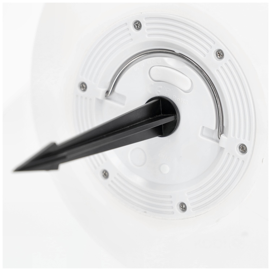 LED RGB himmennettävä aurinkokäyttöinen puutarhapallo LED/5W/3,7V 3000K IP54 2200 mAh halkaisija 40 cm + kaukosäädin