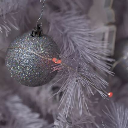 LED RGB Himmennettävä jouluketju 100xLED/29 funktiota 10,4m