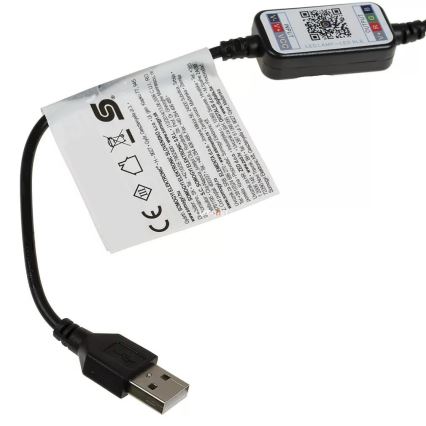 LED RGB Himmennettävä jouluketju 100xLED/29 funktiota 10,4m