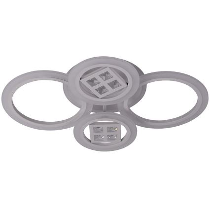 LED RGB himmennettävä pinta-asennettava kattovalaisin LED/50W/230V 3000-6500K + kaukosäädin