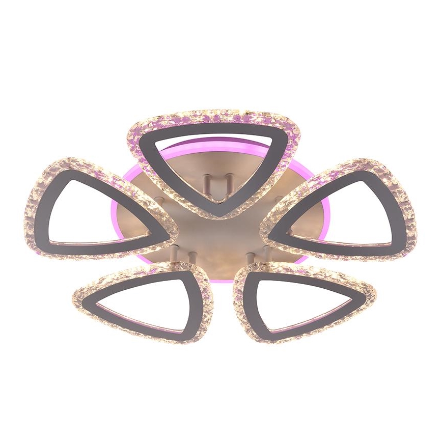 LED RGB himmennettävä pinta-asennettava kattovalaisin LED/70W/230V 3000-6500K + kaukosäädin