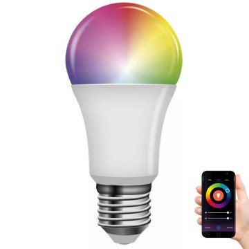 LED RGB himmennettävä lamppu GoSmart A60 E27/9W/230V 2700-6500K Wi-Fi Tuya