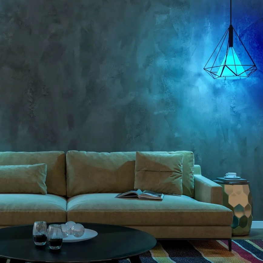 LED RGB Himmennettävä polttimo A60 E27/8,5W/230V 3000K + kaukosäädin