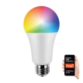 LED RGB Himmennettävä polttimo A60 E27/8W/230V 2700-6500K Wi-Fi Tuya