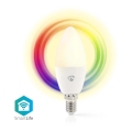 LED RGB Himmennettävä polttimo Smartlife E14/4,9W/230V Wi-Fi 2700-6500K