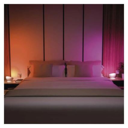 LED RGB Himmennettävä pöytävalaisin GoSmart LED/7W/230V Wi-Fi valkoinen