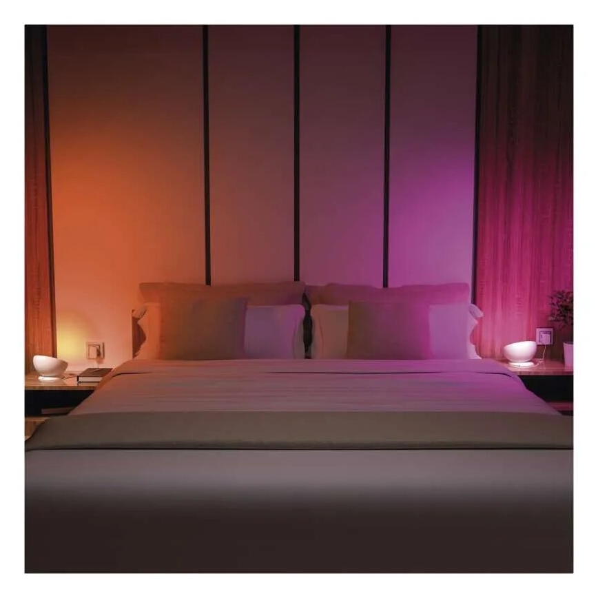 LED RGB Himmennettävä pöytävalaisin GoSmart LED/7W/230V Wi-Fi valkoinen