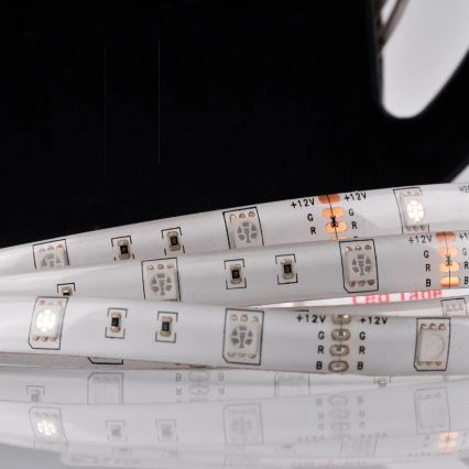 LED RGB Himmennettävä ulkovalo 5m LED/14W/12V IP65 + kaukosäädin