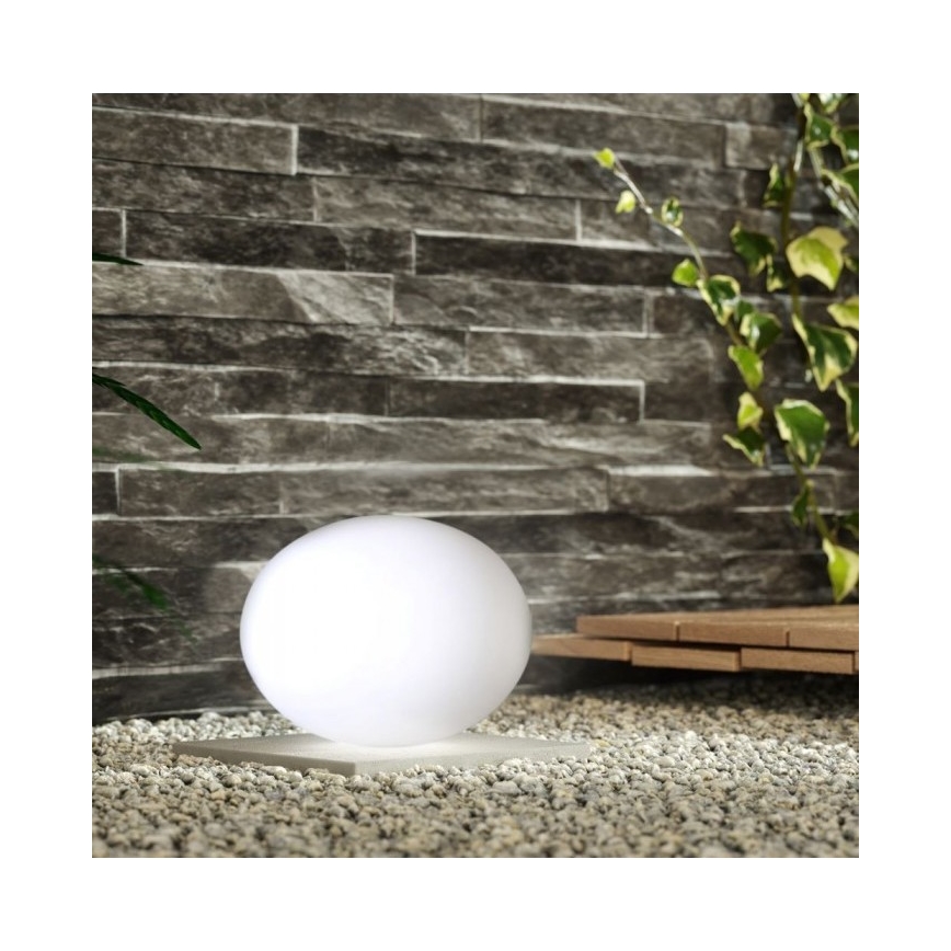 LED RGB himmennettävä ulkovalaisin LED/1W/5V 1000 mAh 20 cm IP67 + kaukosäädin