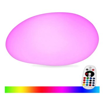 LED RGB himmennettävä ulkovalo LED/1W/5V 28 cm IP67 1000 mAh + kaukosäädin