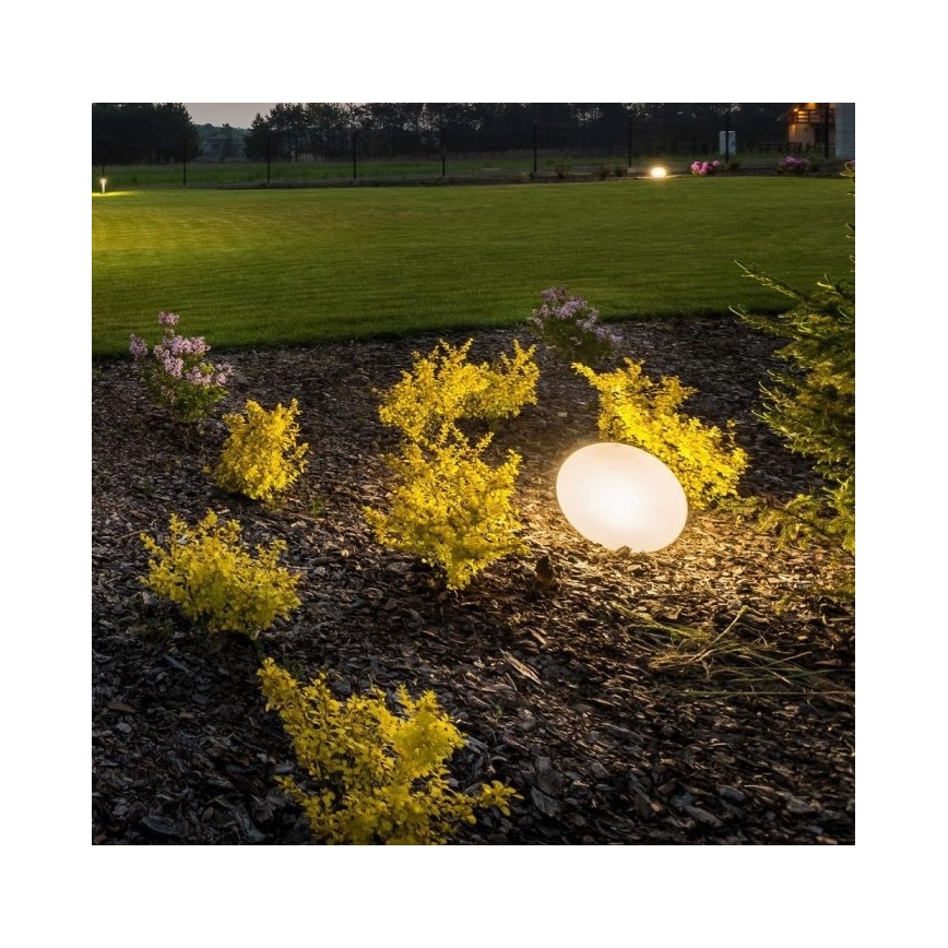 LED RGB himmennettävä ulkovalo LED/1W/5V 28 cm IP67 1000 mAh + kaukosäädin