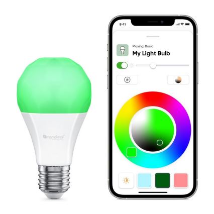LED-RGB-himmennyslamppu ESSENTIALS A19 E27/8W/230V 2700-6500K - Nanoleaf