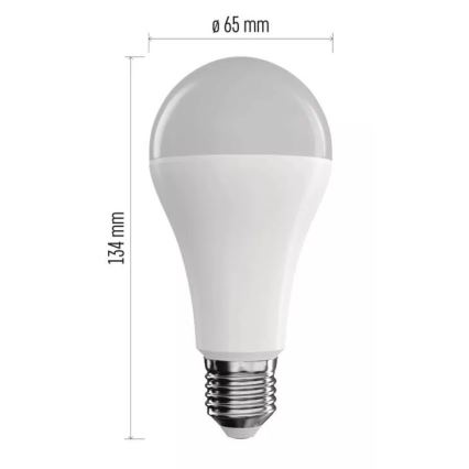 LED-RGB-himmennyslamppu GoSmart A65 E27/14W/230V 2700-6500K Wi-Fi Tuya