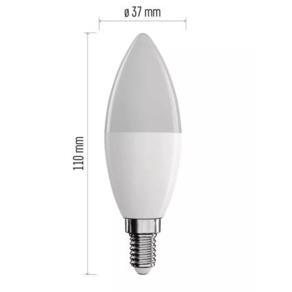 LED-RGB himmenttävä polttimo GoSmart E14/4,8W/230V 2700-6500K Tuya
