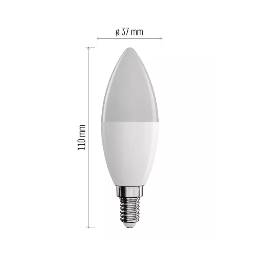 LED-RGB himmenttävä polttimo GoSmart E14/4,8W/230V 2700-6500K Tuya