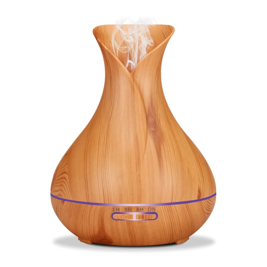 LED RGB Ilmankostutin ja ionisaattori 400 ml