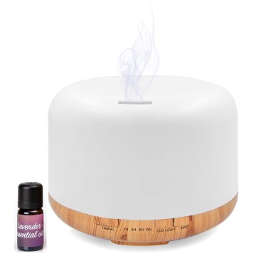 LED RGB Ilmankostutin ja ionisaattori 500 ml