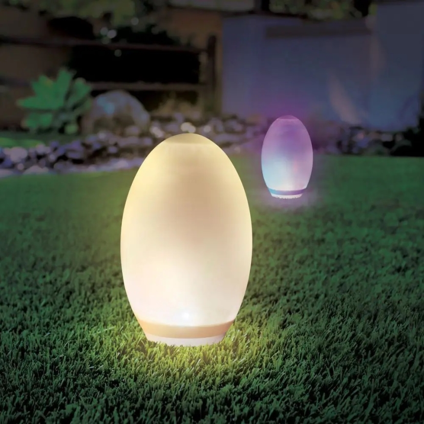 LED RGB koristeellinen aurinkokennovalo 0,2W/1xAA IP44 500 mAh