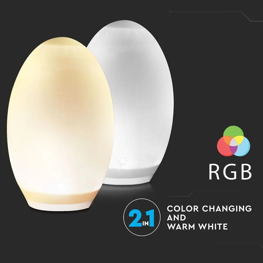 LED RGB koristeellinen aurinkokennovalo 0,2W/1xAA IP44 500 mAh