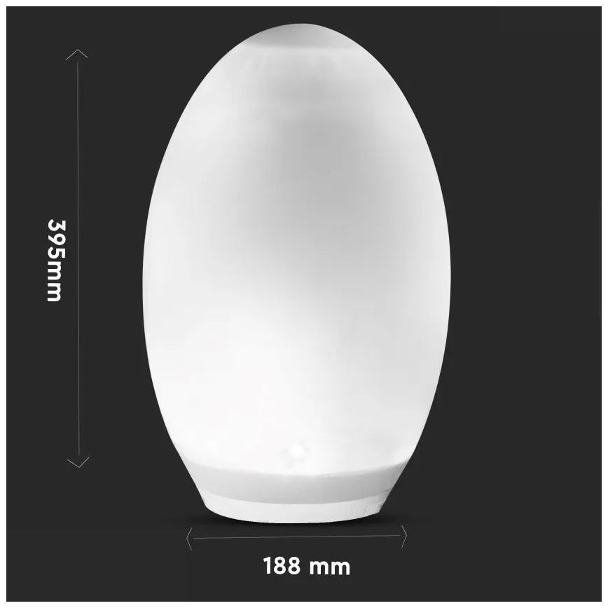 LED RGB koristeellinen aurinkokennovalo 0,2W/1xAA IP44 500 mAh