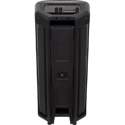 LED RGB Ladattava kaiutin mikrofonilla 600W/2400 mAh + kaukosäädin