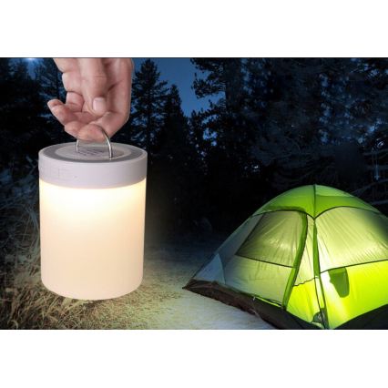 LED RGB Pöytälamppu kaiuttimella LED/5V